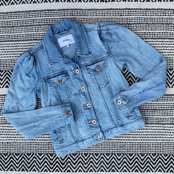 pistola Jackets & Blazers - pistola Denim Jacket size XS